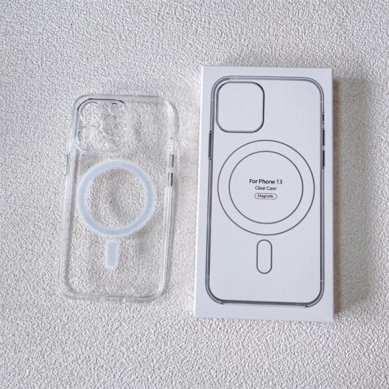 IPHONE 13 CLEAR MAGNETIC CASE ( MAGSAFE)