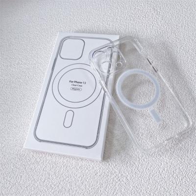 IPHONE 13 PROMAX CLEAR MAGNETIC CASE ( MAGSAFE)